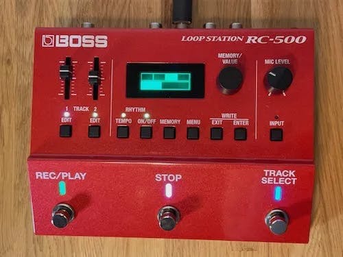 RC-500 Loop Station Guitar Pedal By BOSS