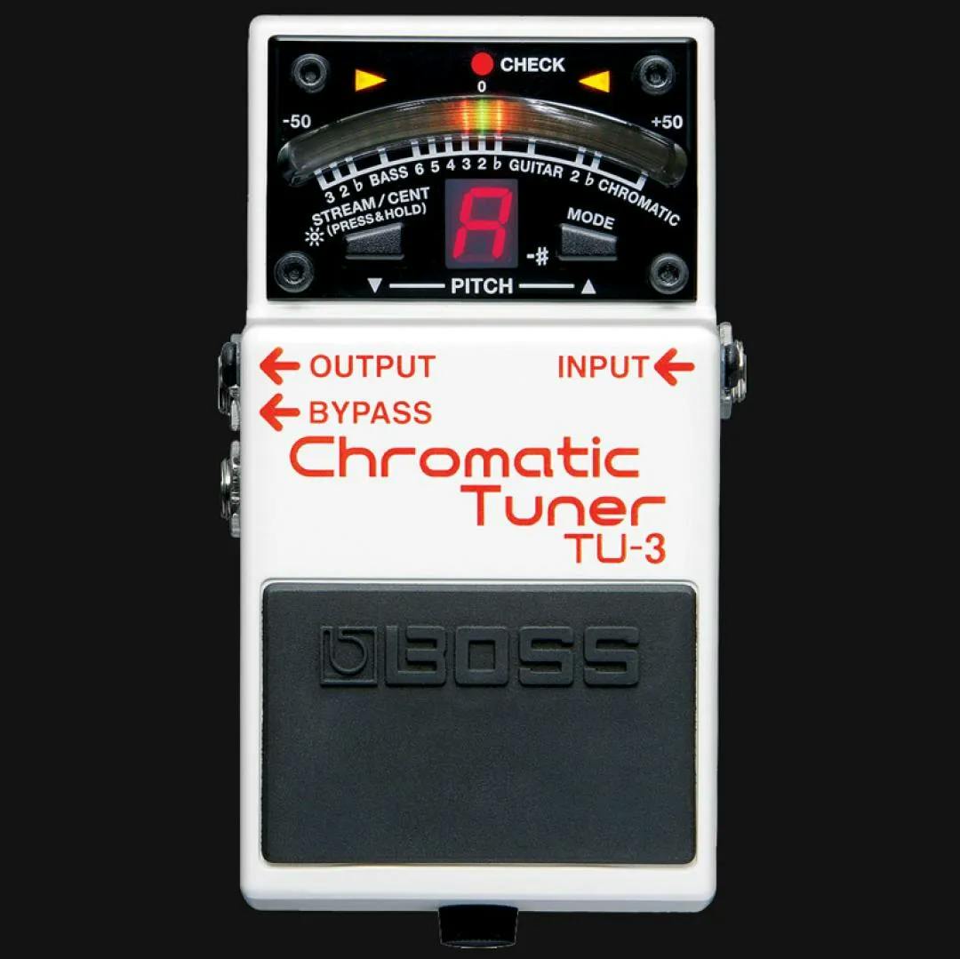 TU-3 Chromatic Tuner Guitar Pedal By BOSS