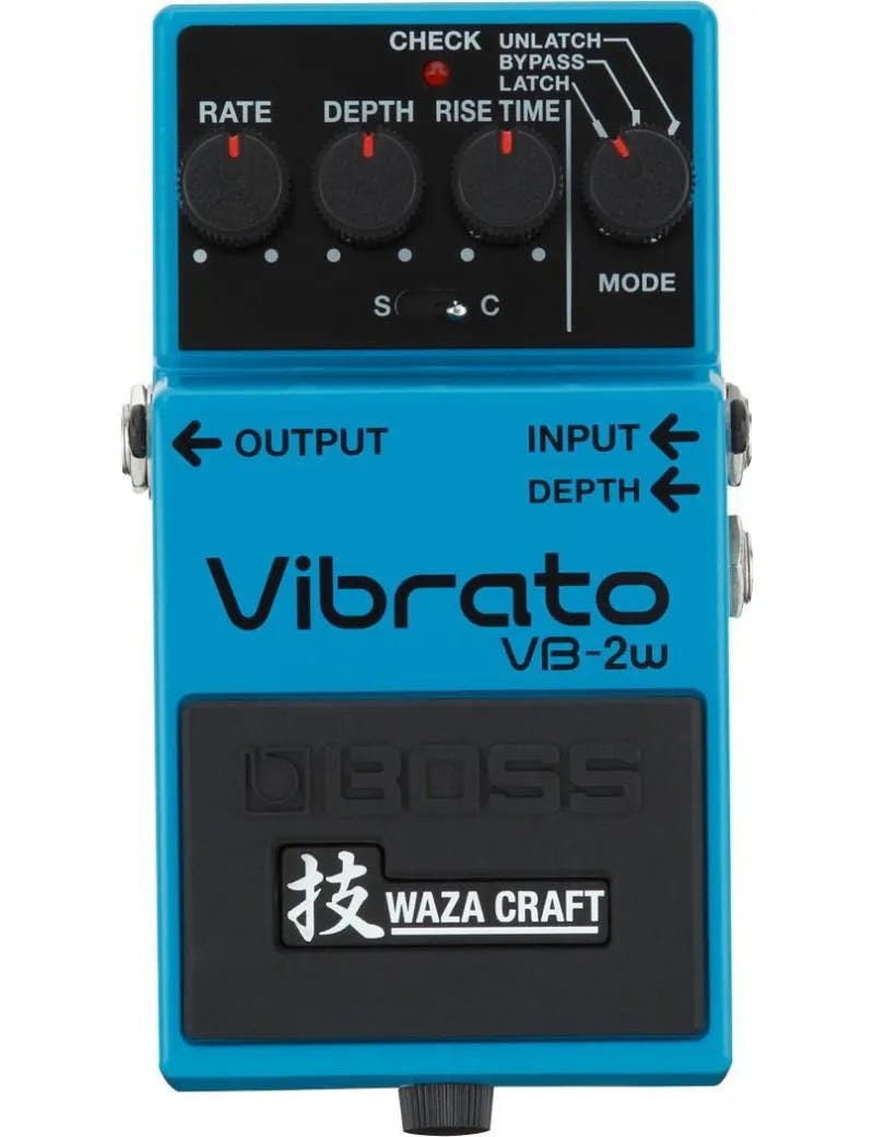 VB-2W Vibrato Waza Craft Guitar Pedal By BOSS