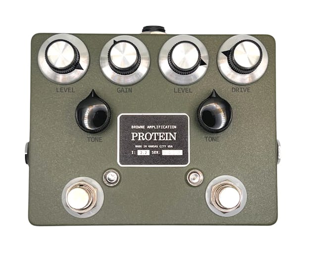 Protein Dual Overdrive Guitar Pedal By Browne Amplification