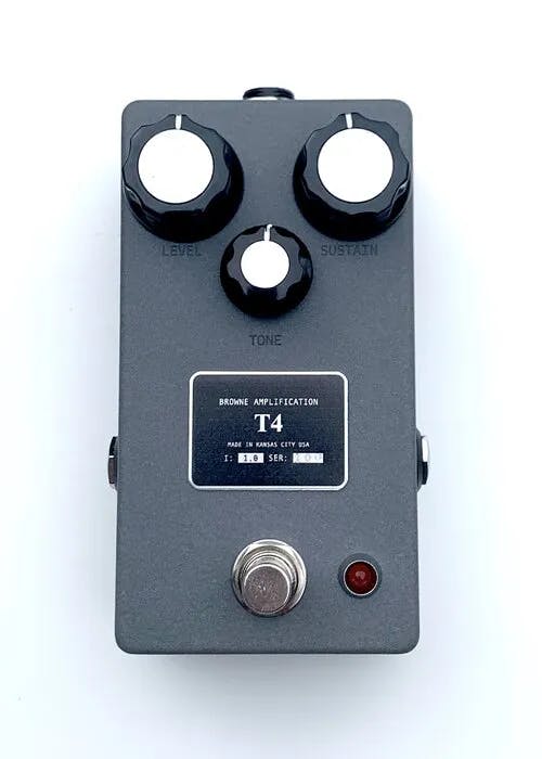 T4 Fuzz Guitar Pedal By Browne Amplification