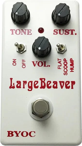 Large Beaver Guitar Pedal By BYOC