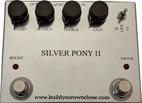 Silver Pony II Guitar Pedal By BYOC
