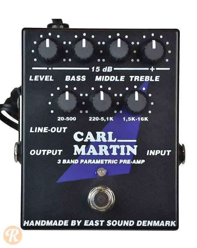 3 Band Parametric Pre-Amp Guitar Pedal By Carl Martin