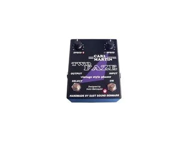 Two Faze Phaser Guitar Pedal By Carl Martin