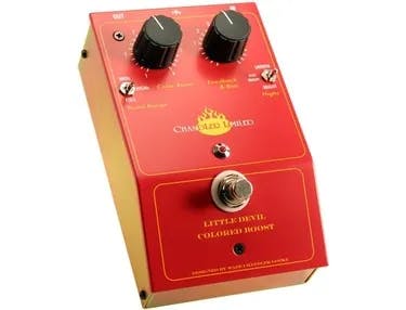 Little Devil Colored Boost Pedal Guitar Pedal By Chandler Limited