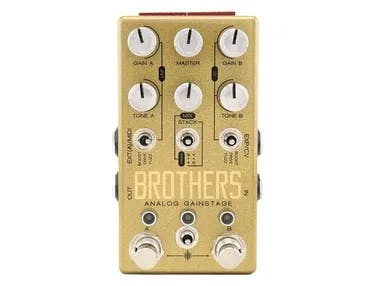 Brothers Analog Gainstage Guitar Pedal By Chase Bliss Audio
