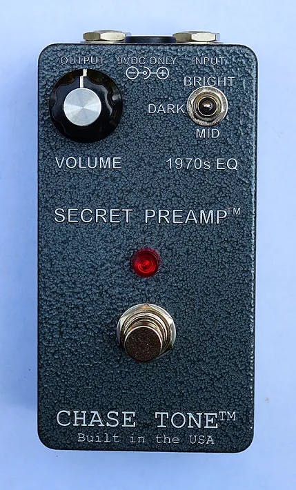 CHASE TONE SECRET PREAMP Guitar Pedal By Chase Tone