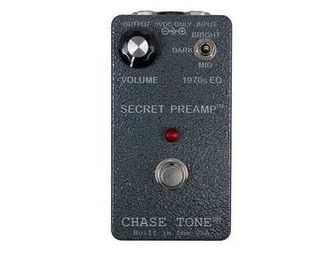 SECRET PREAMP Guitar Pedal By Chase Tone