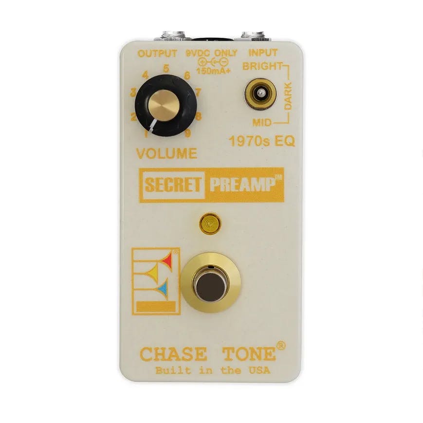 SECRET PREAMP Guitar Pedal By Chase Tone