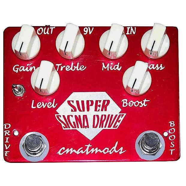 Super Signa Drive Guitar Pedal By CMATMods