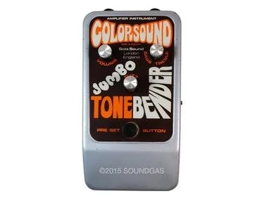 Jumbo Tonebender Guitar Pedal By Colorsound