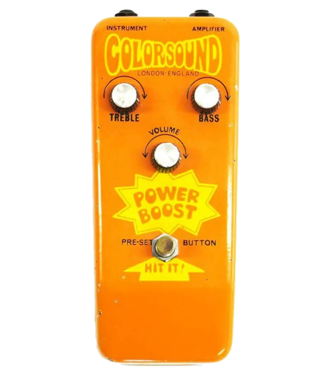 Power Boost Guitar Pedal By Colorsound