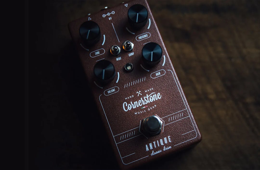 Antique Classic Drive Guitar Pedal By Cornerstone Music Gear