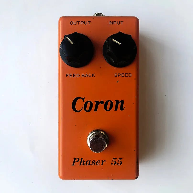 Phaser 55 Guitar Pedal By Coron