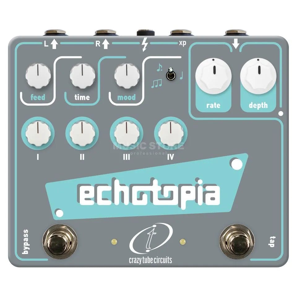 Echotopia Guitar Pedal By Crazy Tube Circuits