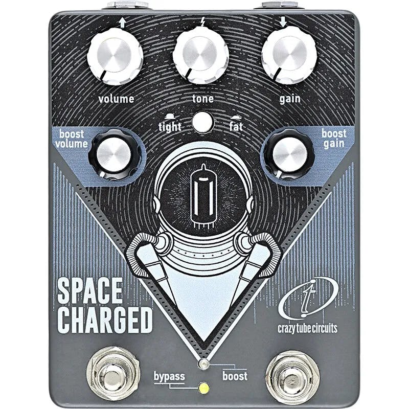 Space Charged V2 Guitar Pedal By Crazy Tube Circuits