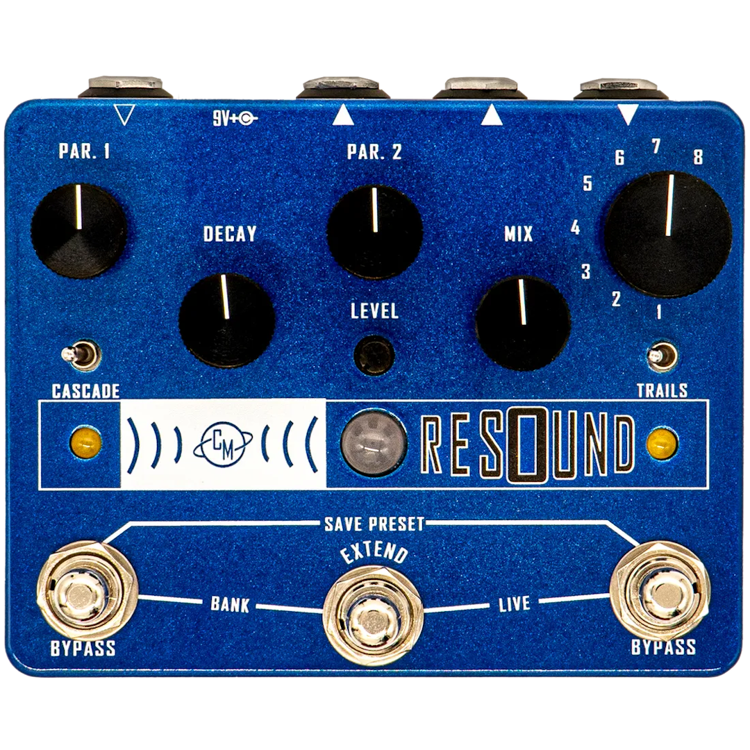 Resound Reverb Guitar Pedal By Cusack Music