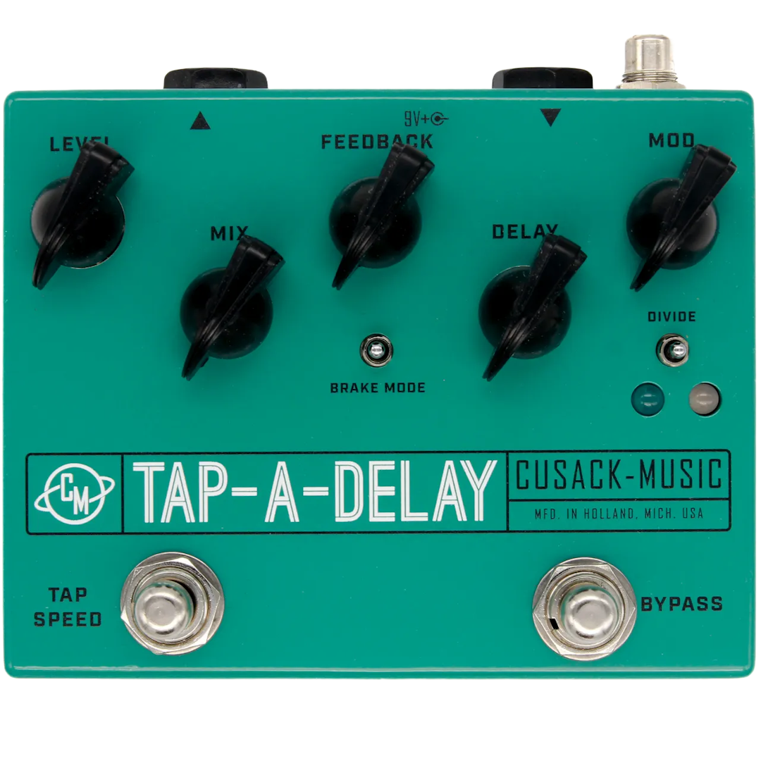 Tap-A-Delay Guitar Pedal By Cusack Music