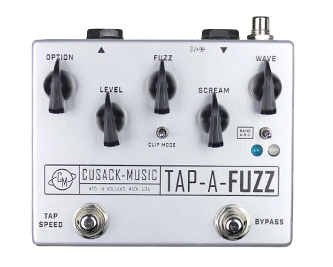Tap-A-Fuzz Guitar Pedal By Cusack Music