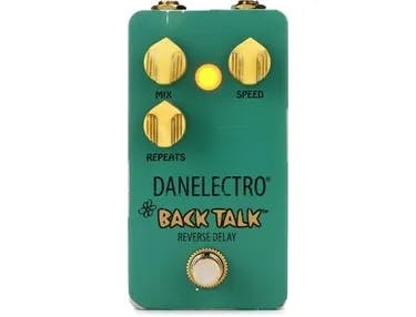 Back Talk Reverse Delay Reissue Guitar Pedal By Danelectro