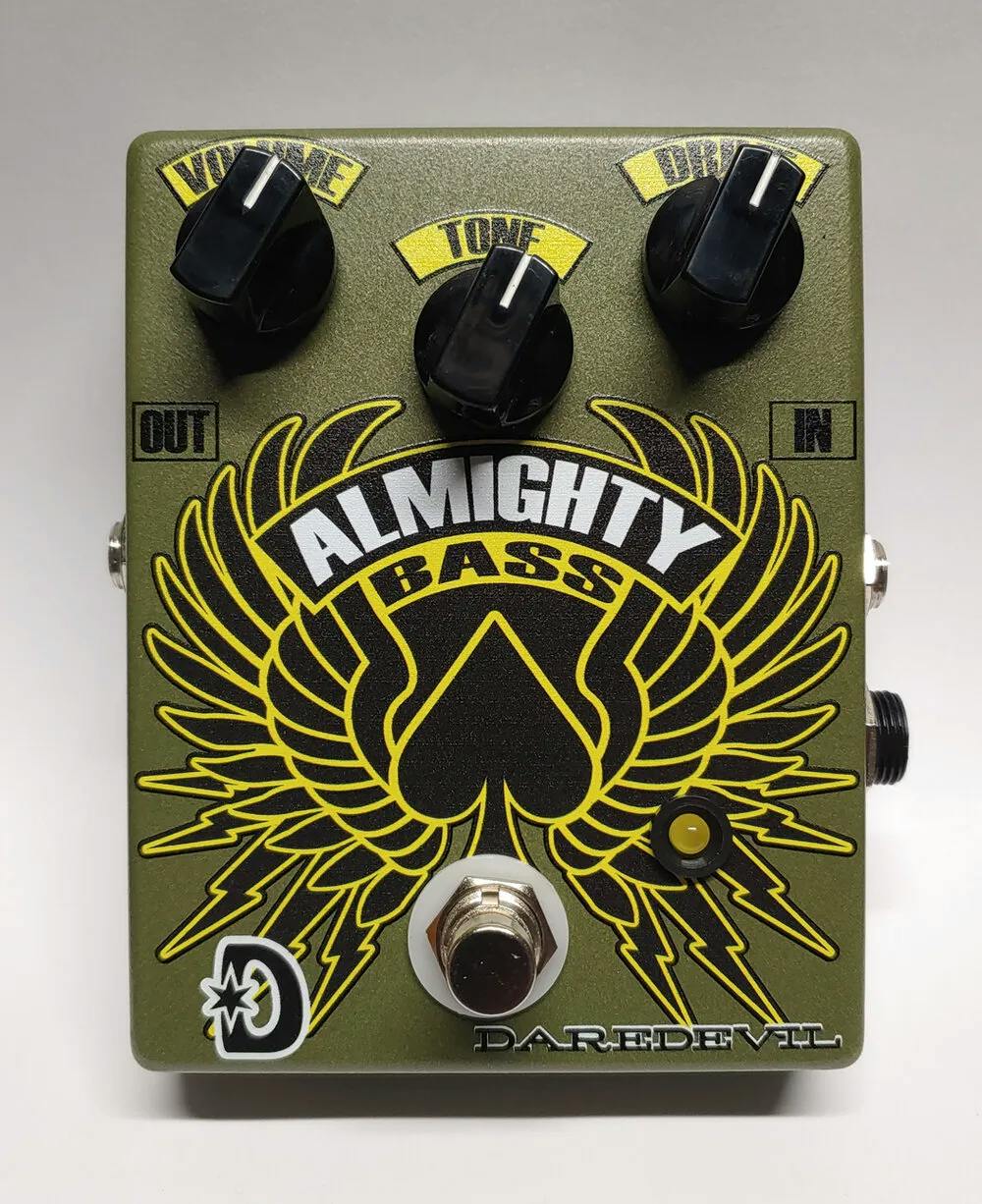 Almighty Bass Guitar Pedal By Daredevil Pedals