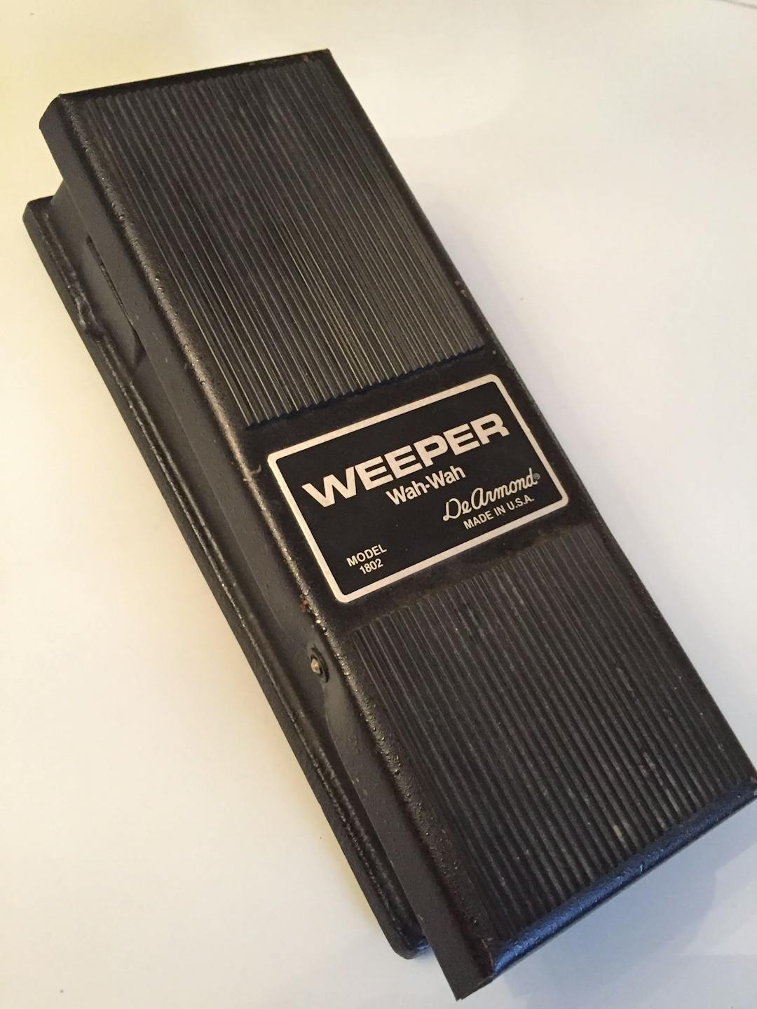 Weeper Wah Guitar Pedal By DeArmond