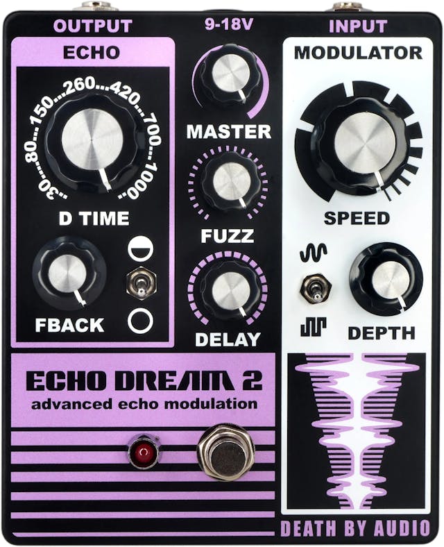 Echo Dream 2 Guitar Pedal By Death By Audio