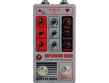 Exploding Head Guitar Pedal By Death By Audio