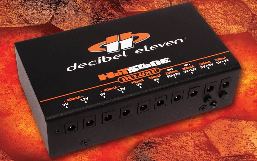 Hot Stone Deluxe Guitar Pedal By Decibel Eleven