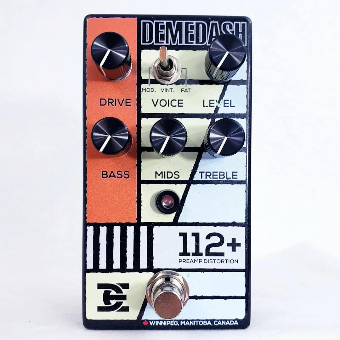 112+ Drive Channel Guitar Pedal By Demedash Effects