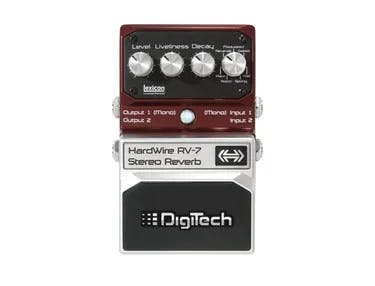 HardWire RV-7 Stereo Reverb Guitar Pedal By DigiTech