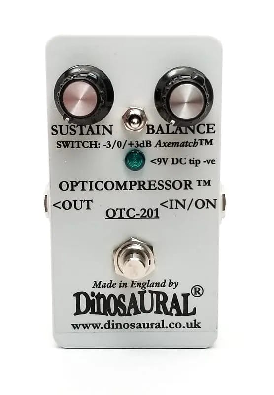OTC-201 Opticompressor Guitar Pedal By Dinosaural