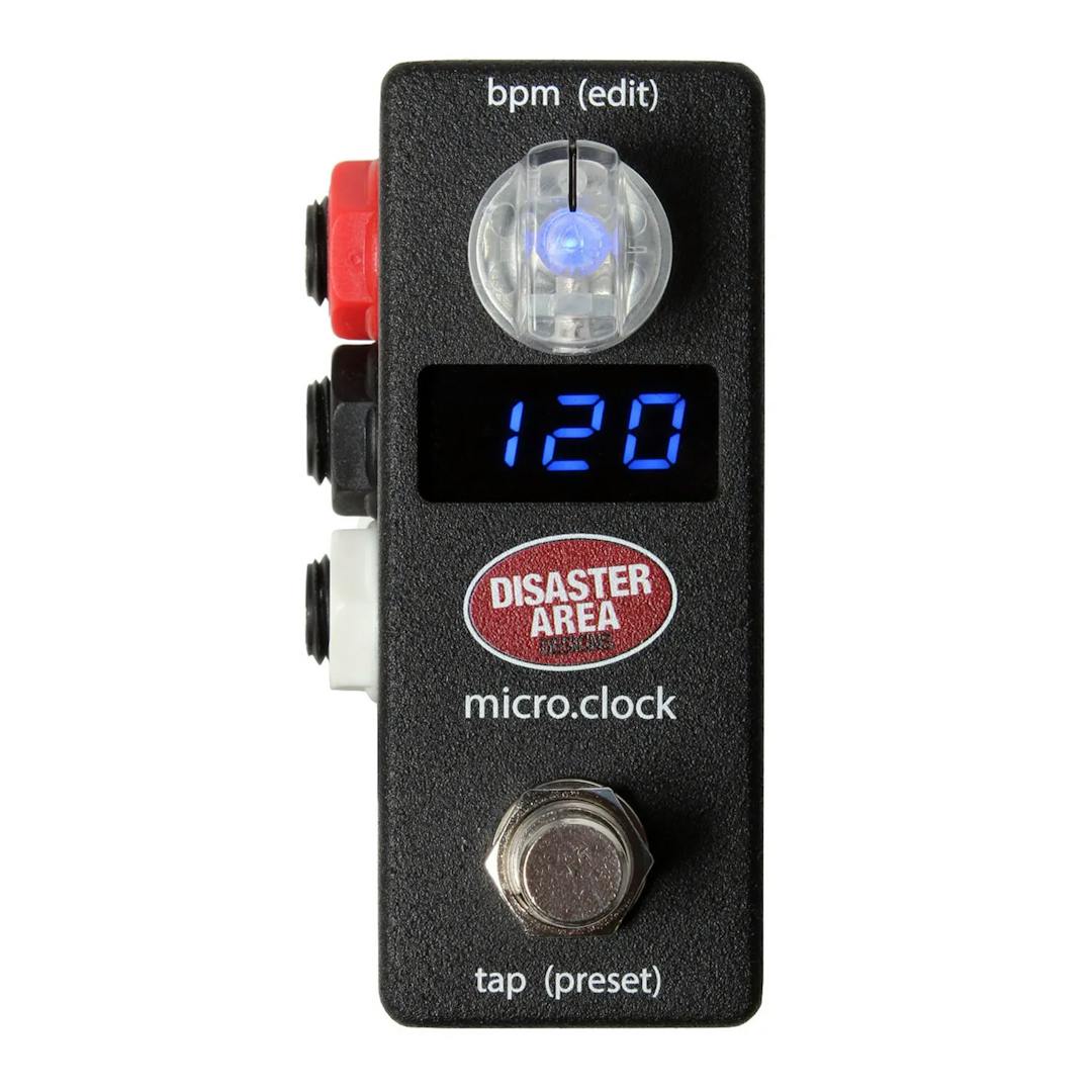 micro.clock Guitar Pedal By Disaster Area Designs