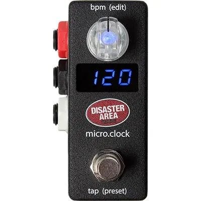 micro.clock Guitar Pedal By Disaster Area Designs