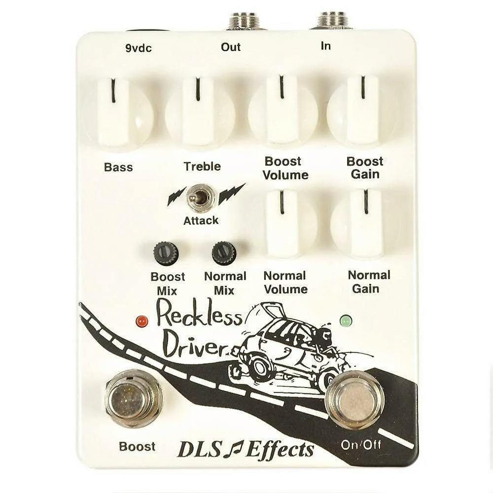 Reckless Driver Guitar Pedal By DLS Effects