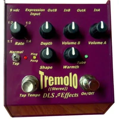TR1 Tremolo Guitar Pedal By DLS Effects