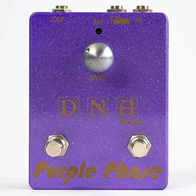 Purple Phaser Guitar Pedal By DNA Analogic