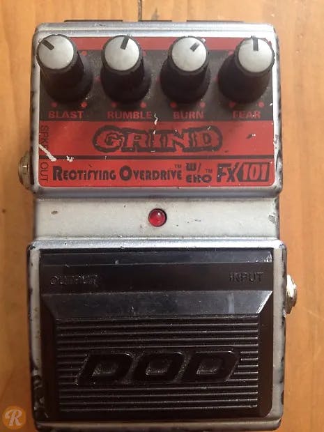 FX101 Grind Rectifying Overdrive Guitar Pedal By DOD