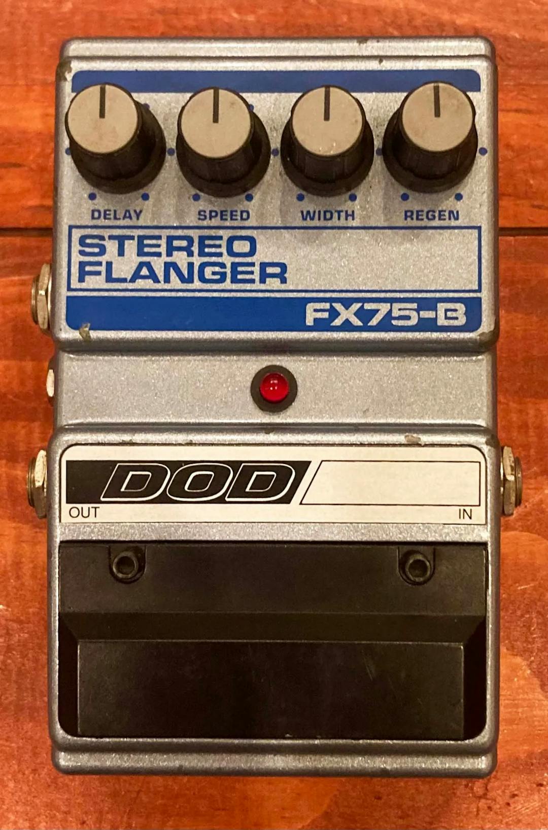 FX75 Stereo Flanger Guitar Pedal By DOD