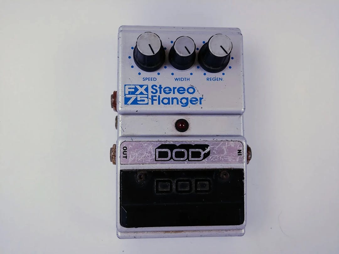 FX75 Stereo Flanger Guitar Pedal By DOD
