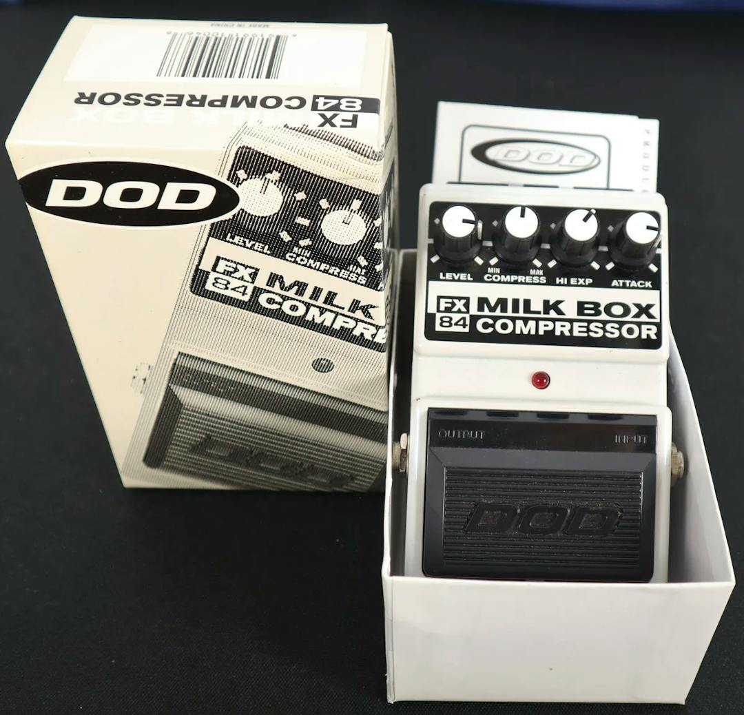 FX84 Milk Box Compressor Guitar Pedal By DOD