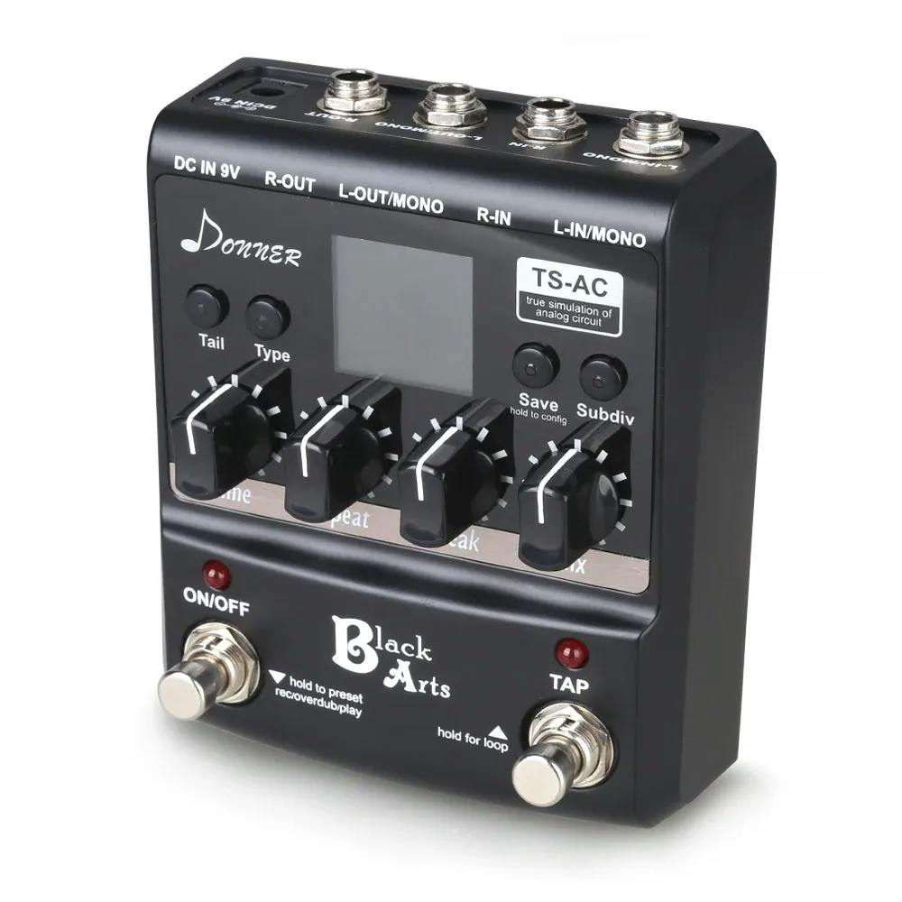 Black Arts Guitar Pedal By Donner