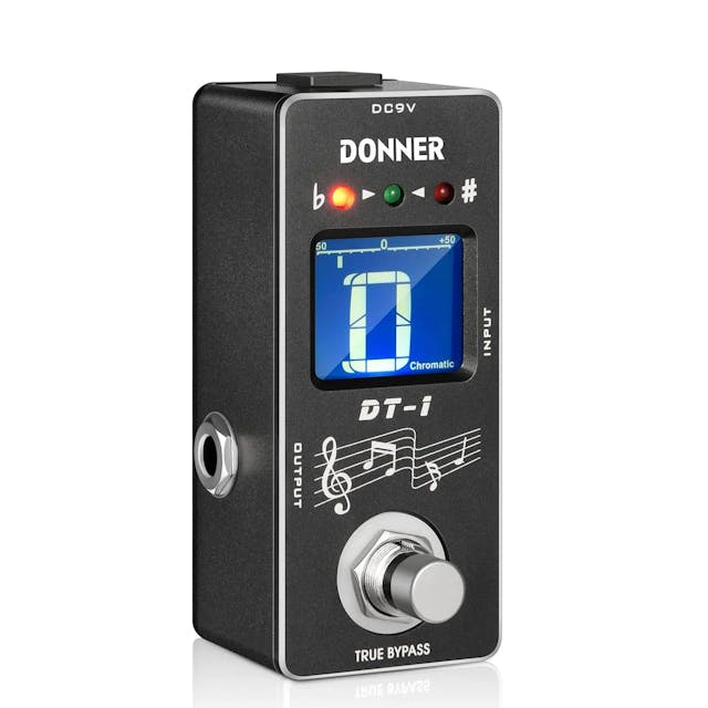 DT-1 Tuner Guitar Pedal By Donner