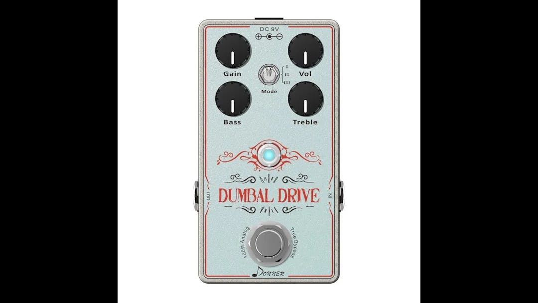 Dumbal Drive Guitar Pedal By Donner