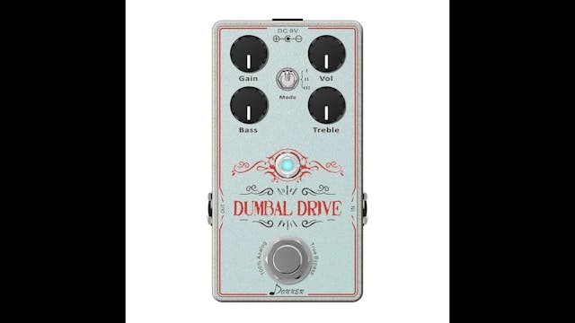 Dumbal Drive Guitar Pedal By Donner