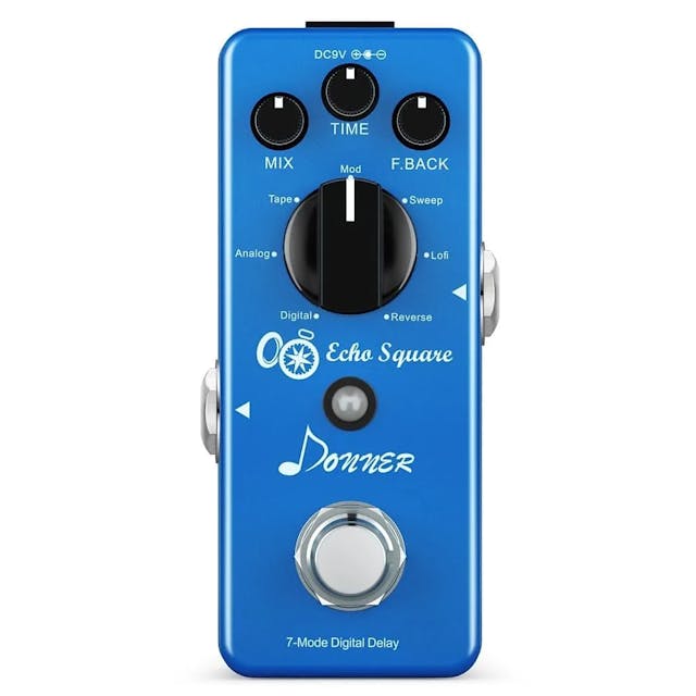 Echo Square Guitar Pedal By Donner
