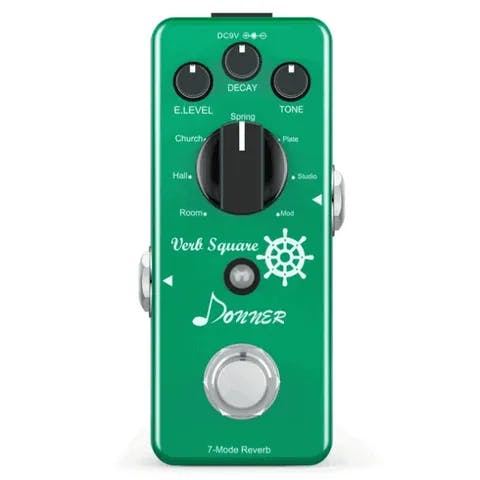 Verb Square Guitar Pedal By Donner