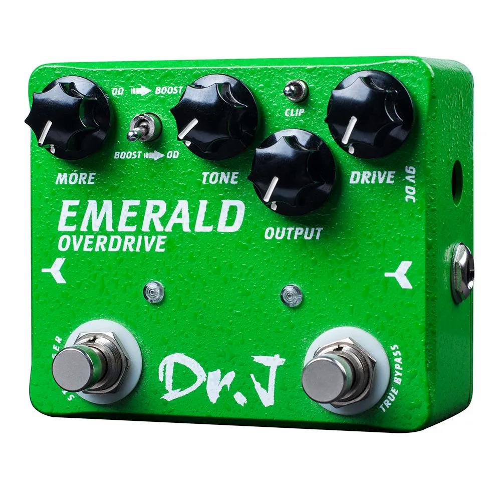 Emerald Overdrive Guitar Pedal By Dr. J