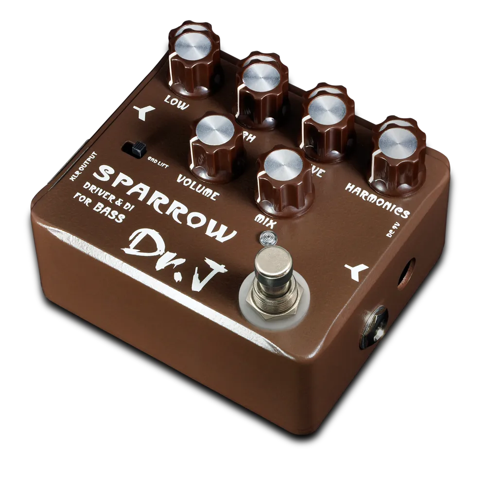 Sparrow Driver & DI Guitar Pedal By Dr. J